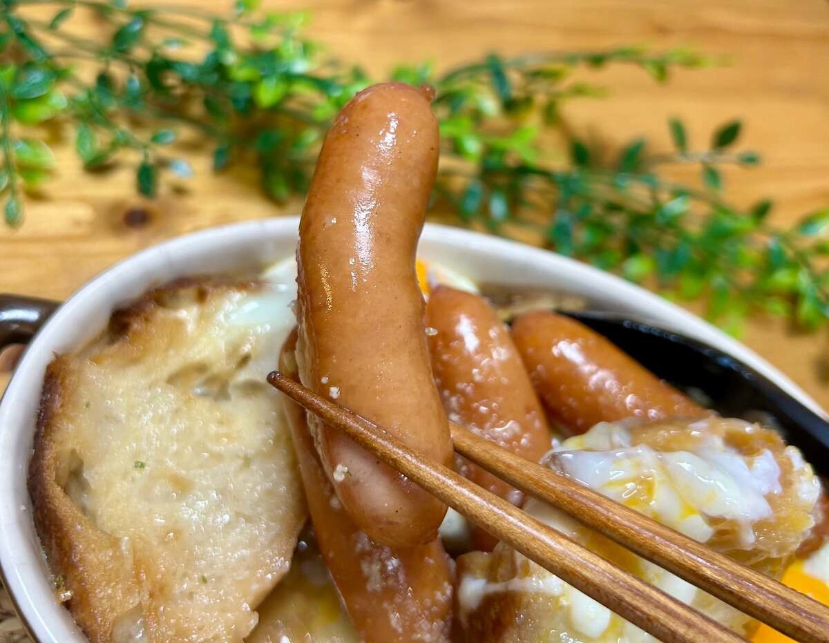 日本ハム公式「シャウとパンとたまごのパヴィーア風スープ」のレシピ