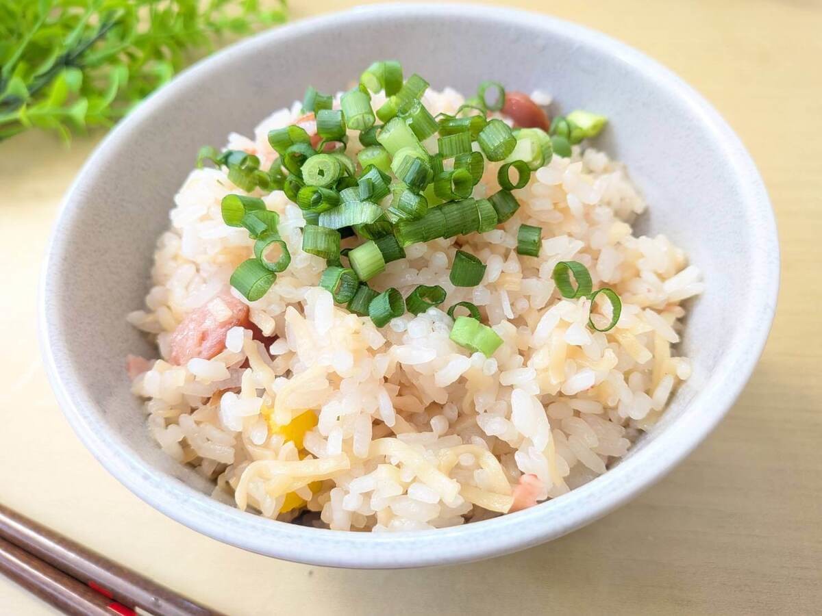 悪魔のシーフードヌードル炊き込みご飯