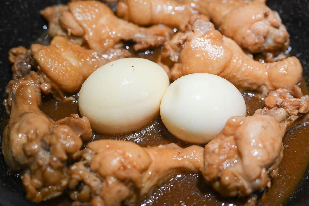 つゆで作る鶏のさっぱり煮