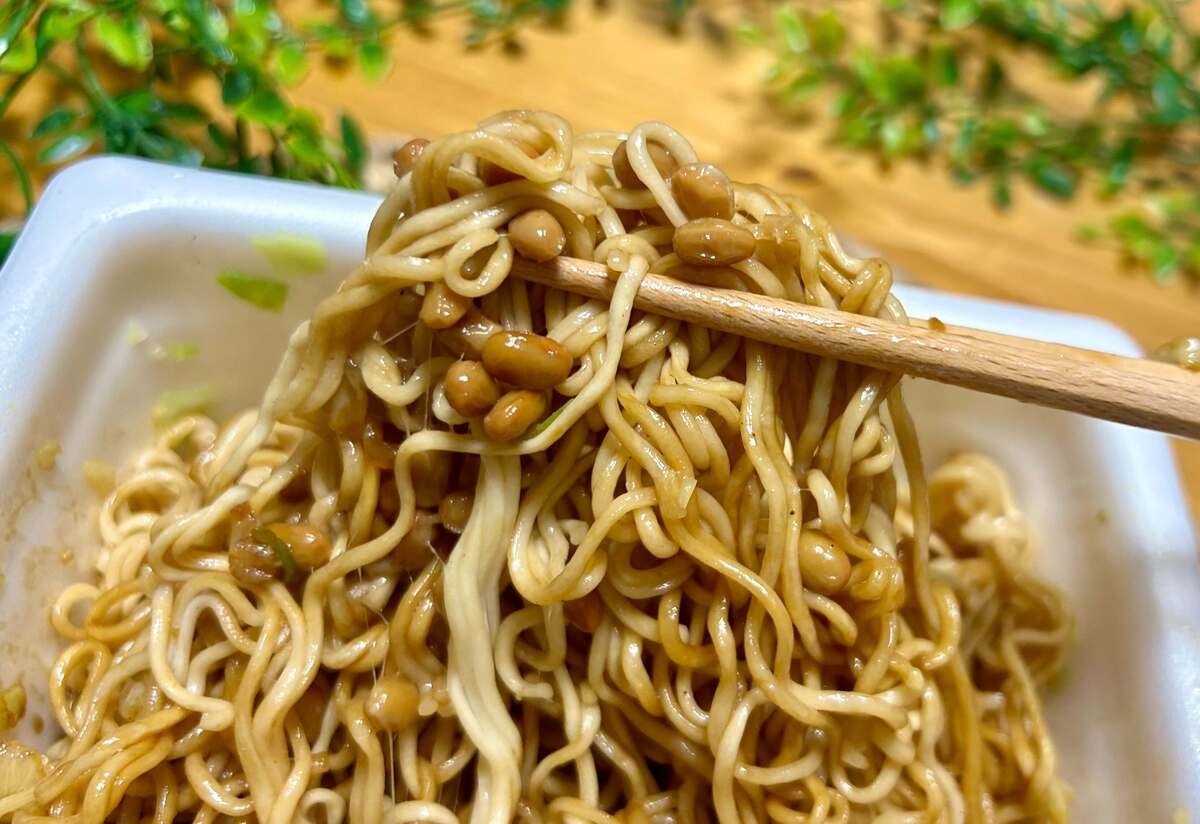 夏豆さん「納豆ペヤング」