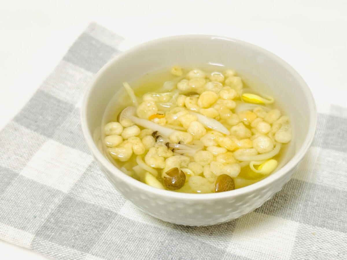 いつもの味噌汁にちょい足し