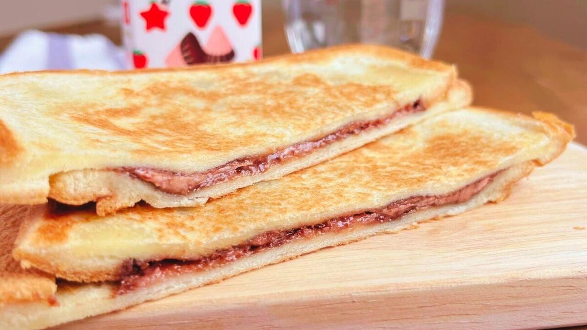 「アポロのクリスピーホットサンド」