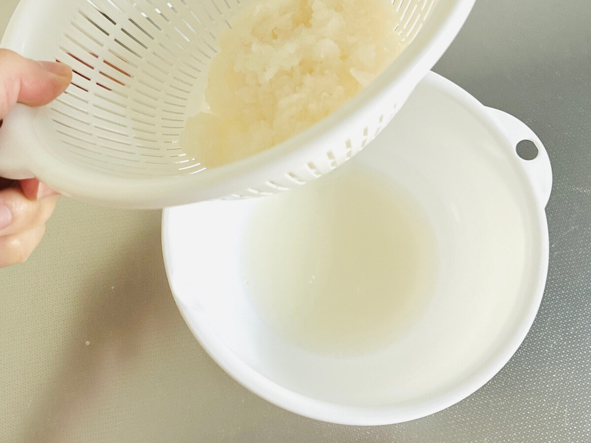 大原千鶴さん「大根もち」