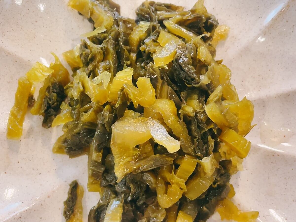 もやしと高菜の焼きそば
