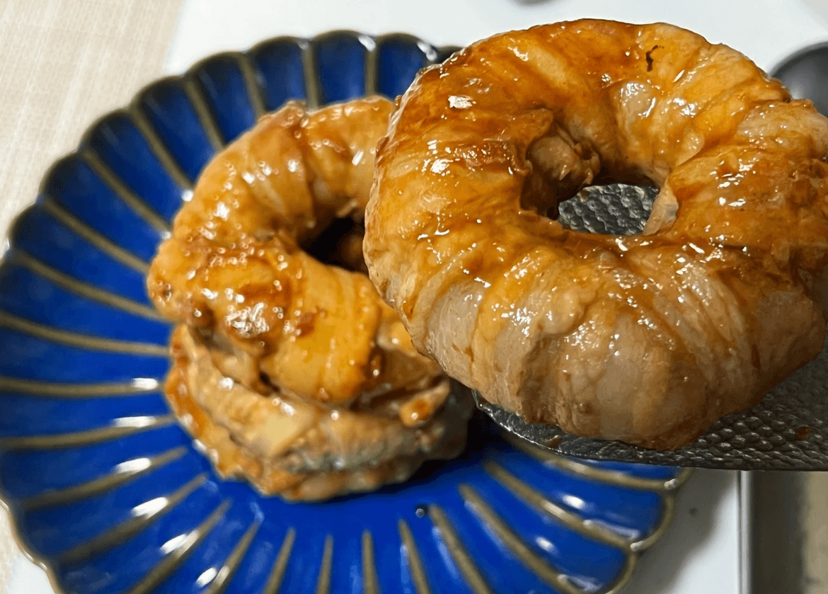 アキオさん「豚巻き大根の塔」