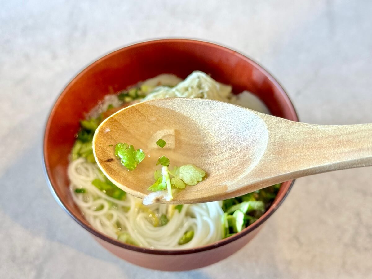 薬味たっぷり〆のそうめん