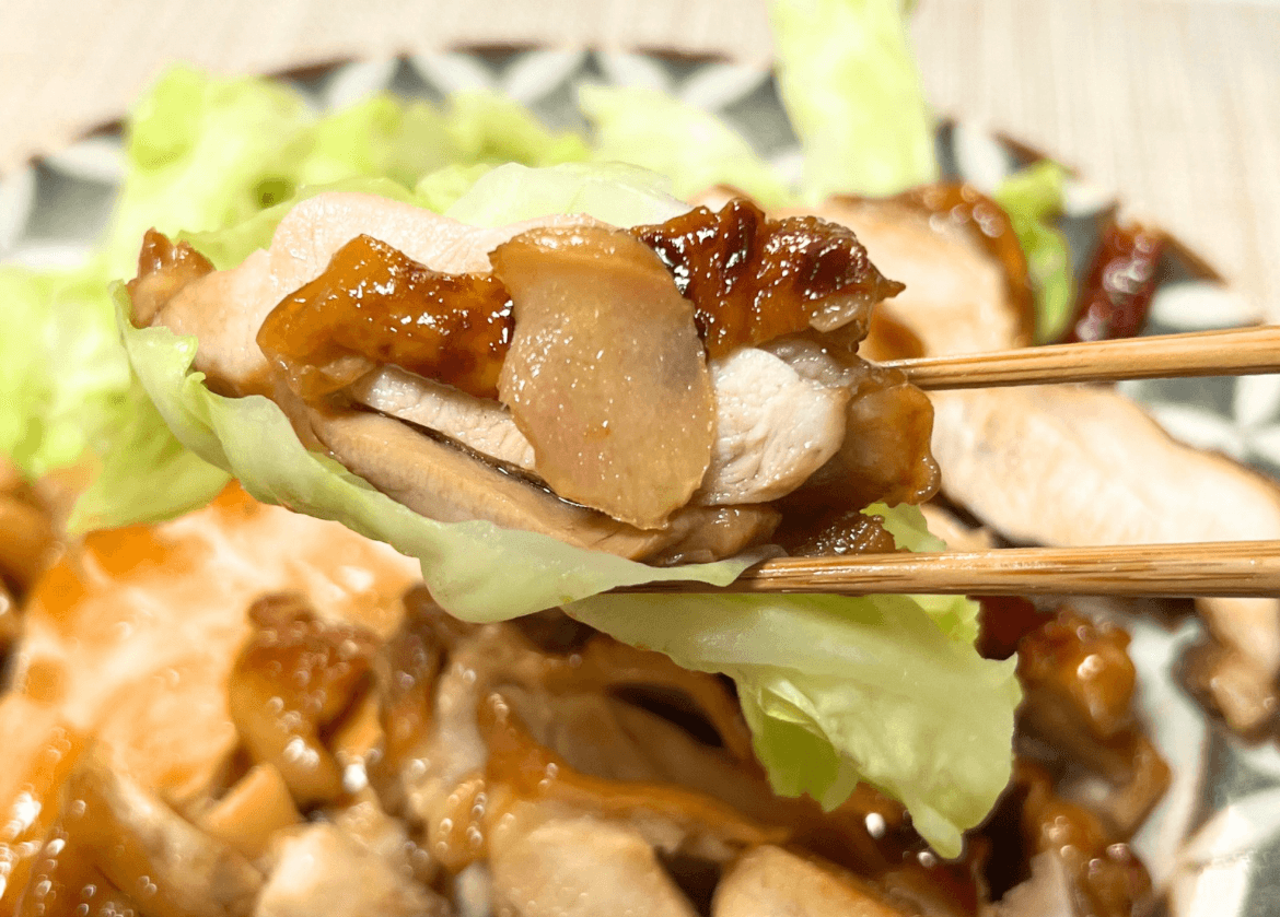 城戸崎愛さん「鶏肉のしょうゆ煮」