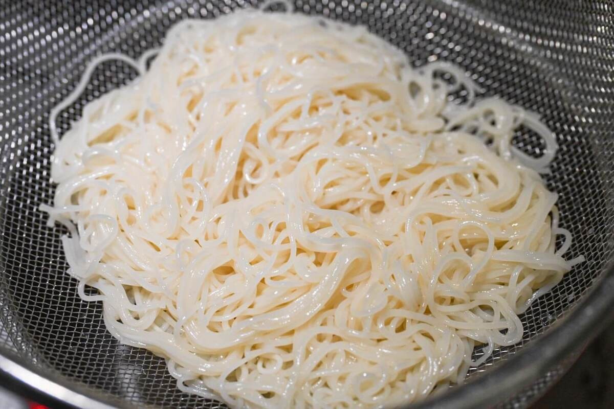 ピリ辛油そば風そうめん
