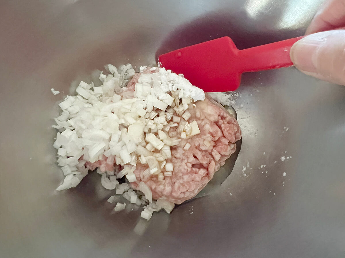 厚揚げの肉詰め煮