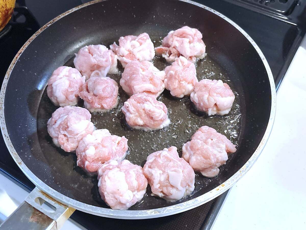 豚こま肉のから揚げ