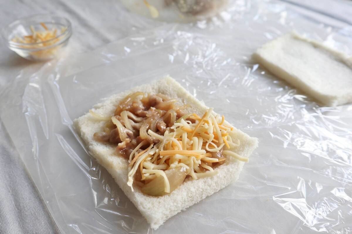 プルコギ風チーズロール