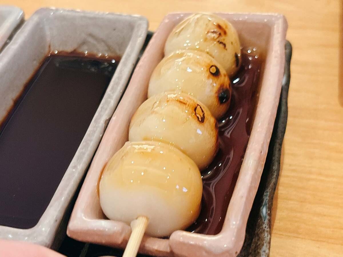 コメダの和喫茶「おかげ庵」のだんご三昧