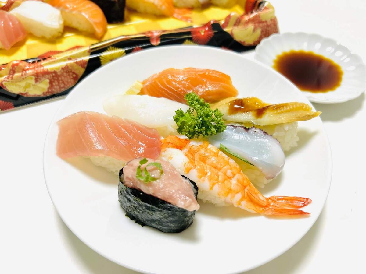 トライアルのお寿司