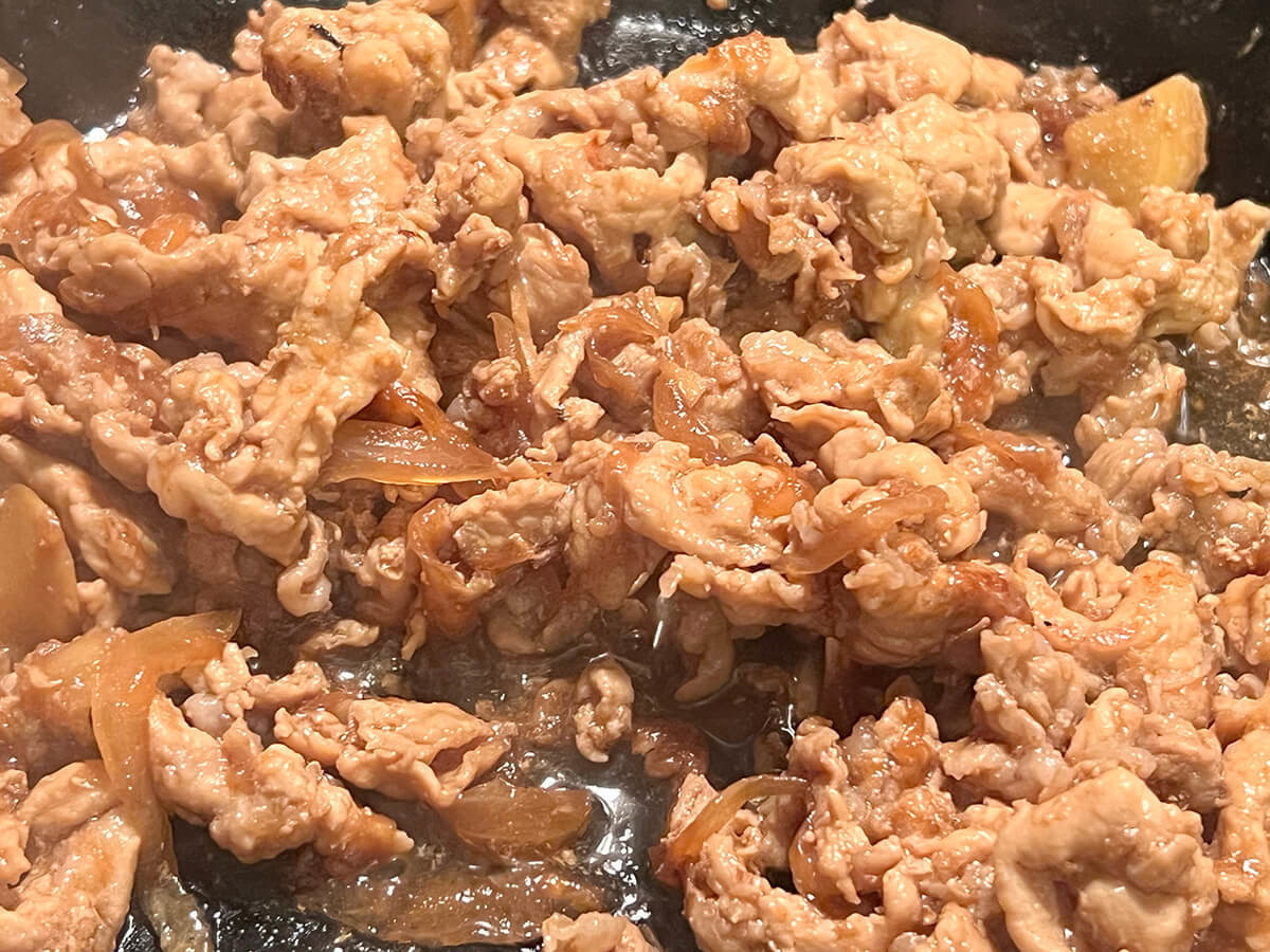 和田明日香さん「うちのしょうが焼き」