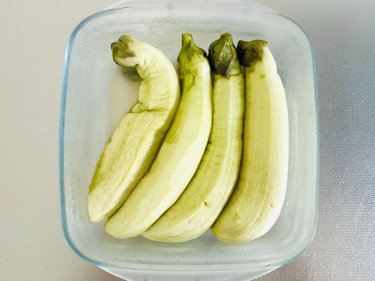 冷やし蒸しなす