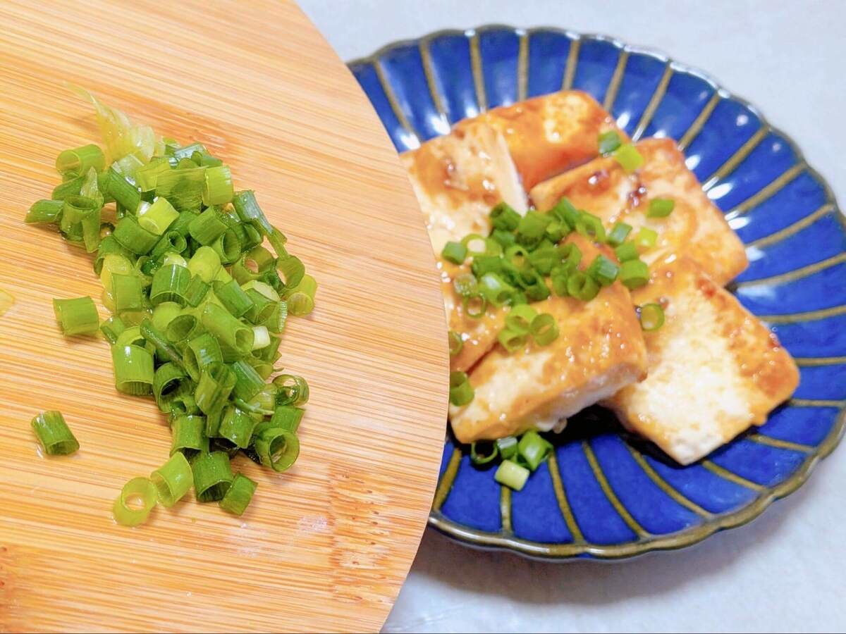 モランボン公式「ジャンで作る豆腐ステーキ」