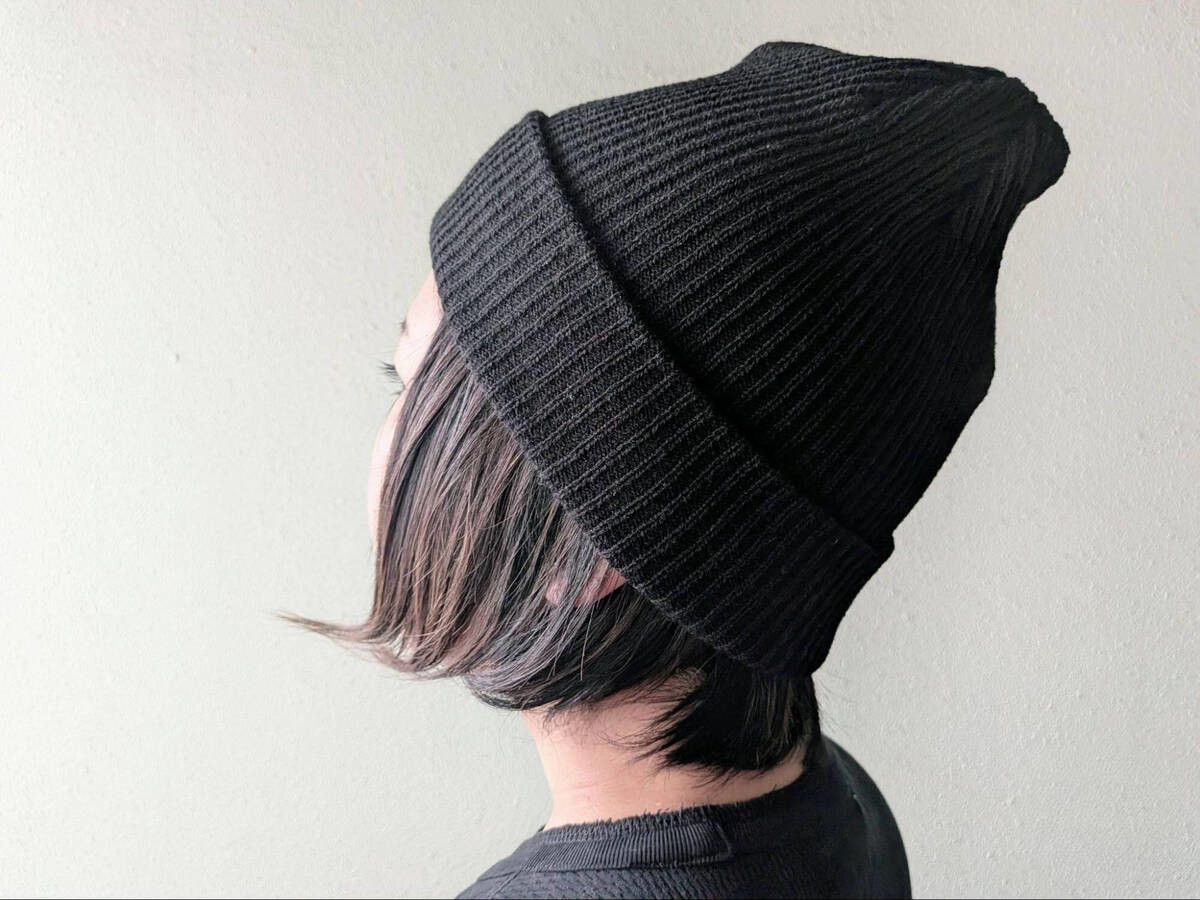 去年もヘビロテした！シンプルニット帽