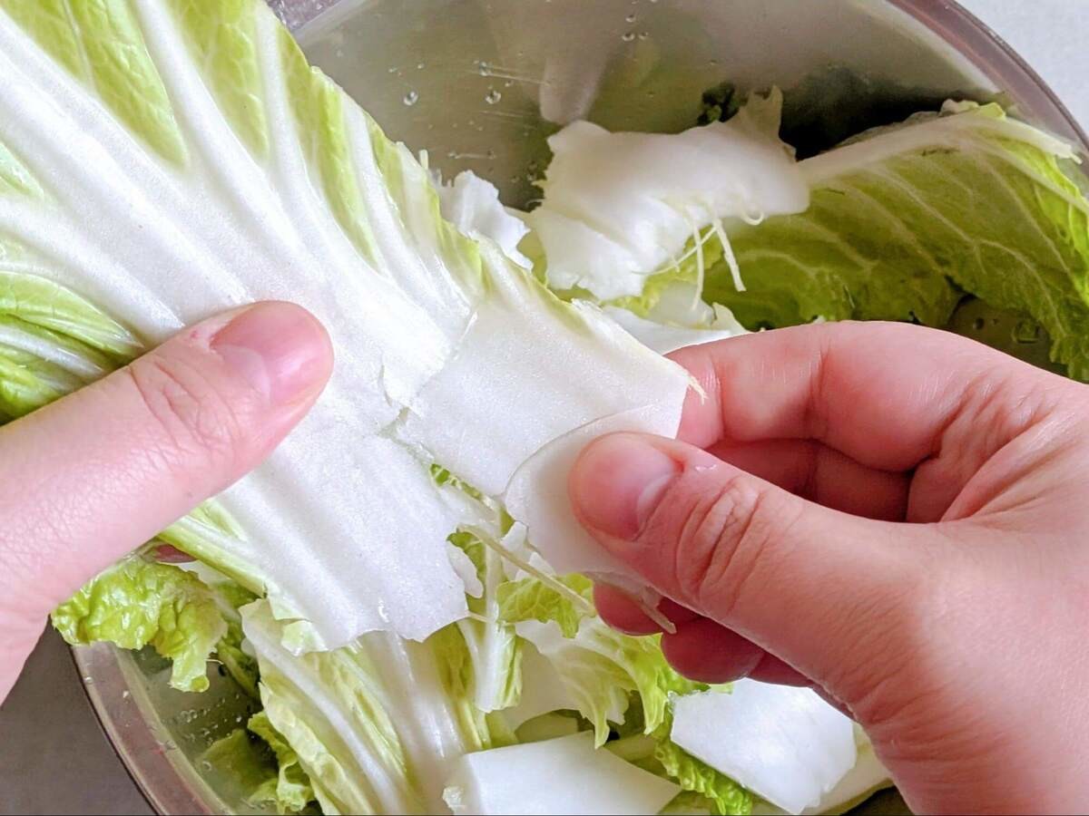 長谷川あかりさん「白菜と豚バラ肉のふんわり卵焼き」