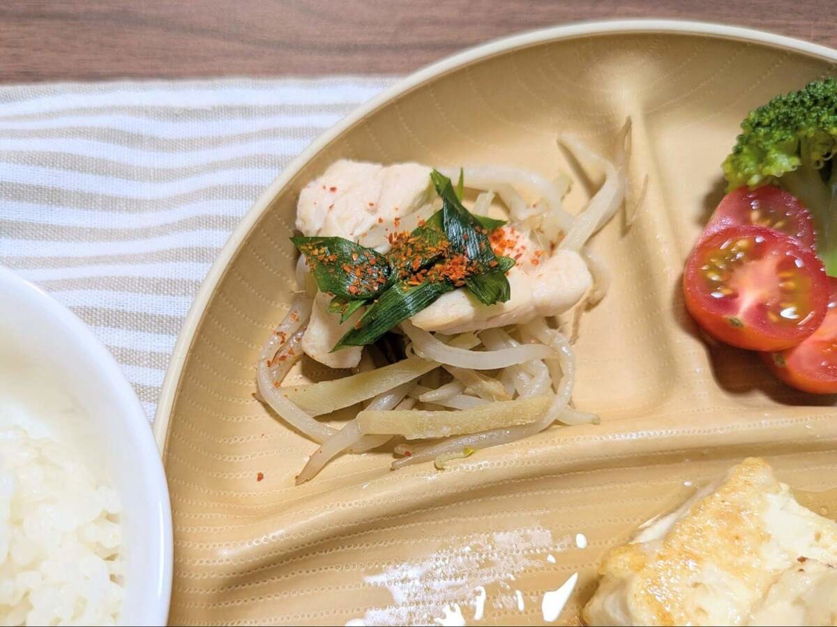 DAIGOも台所「もやしの炒め浸し」