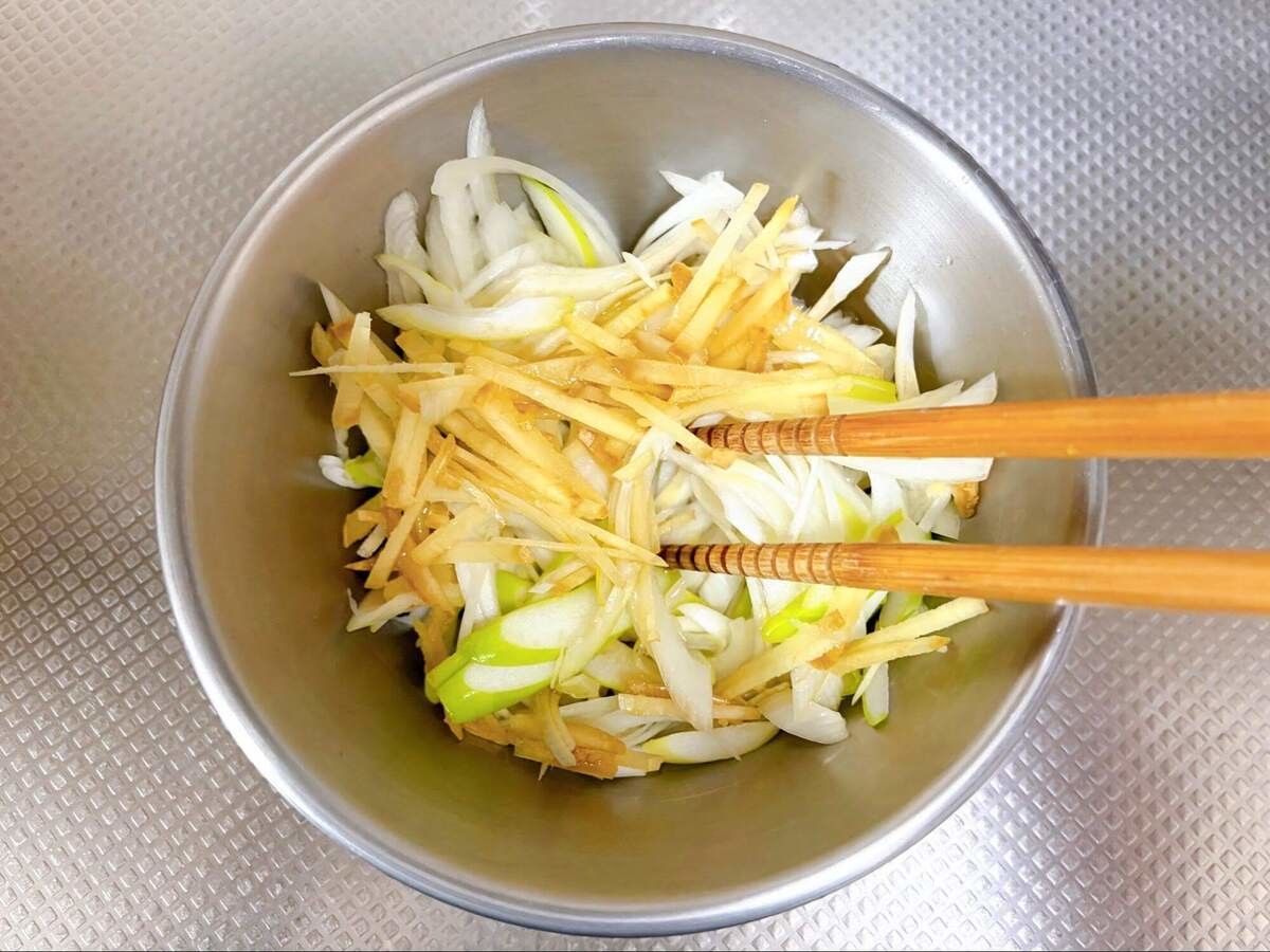 ほりえさわこさん「白身魚の香り蒸し」