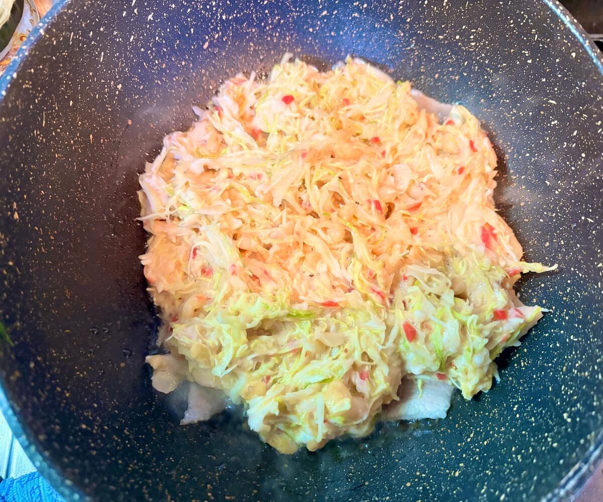 お好み焼き時短すぎる作り方