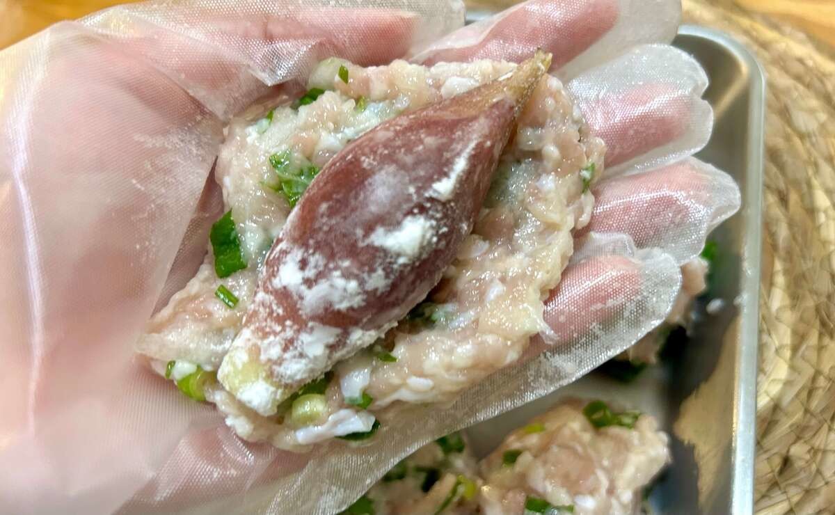ミョウガつくね