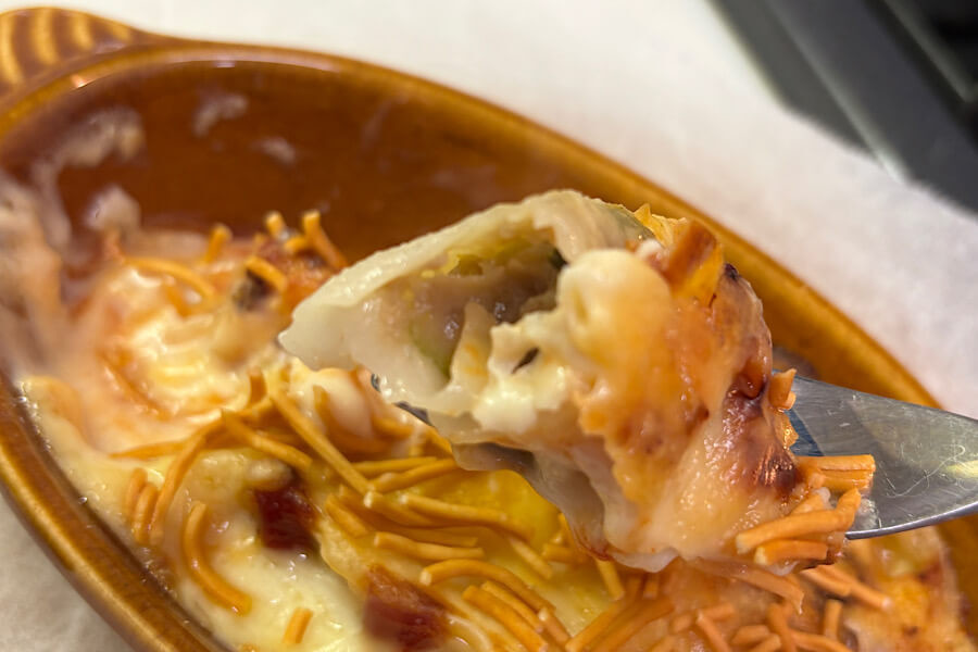 「ジョブチューン」冷凍餃子アレンジ「冷凍餃子でラザニア」