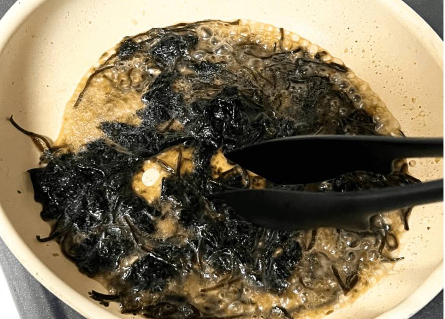 夏見奈央子さん「納豆と海苔のパスタ」