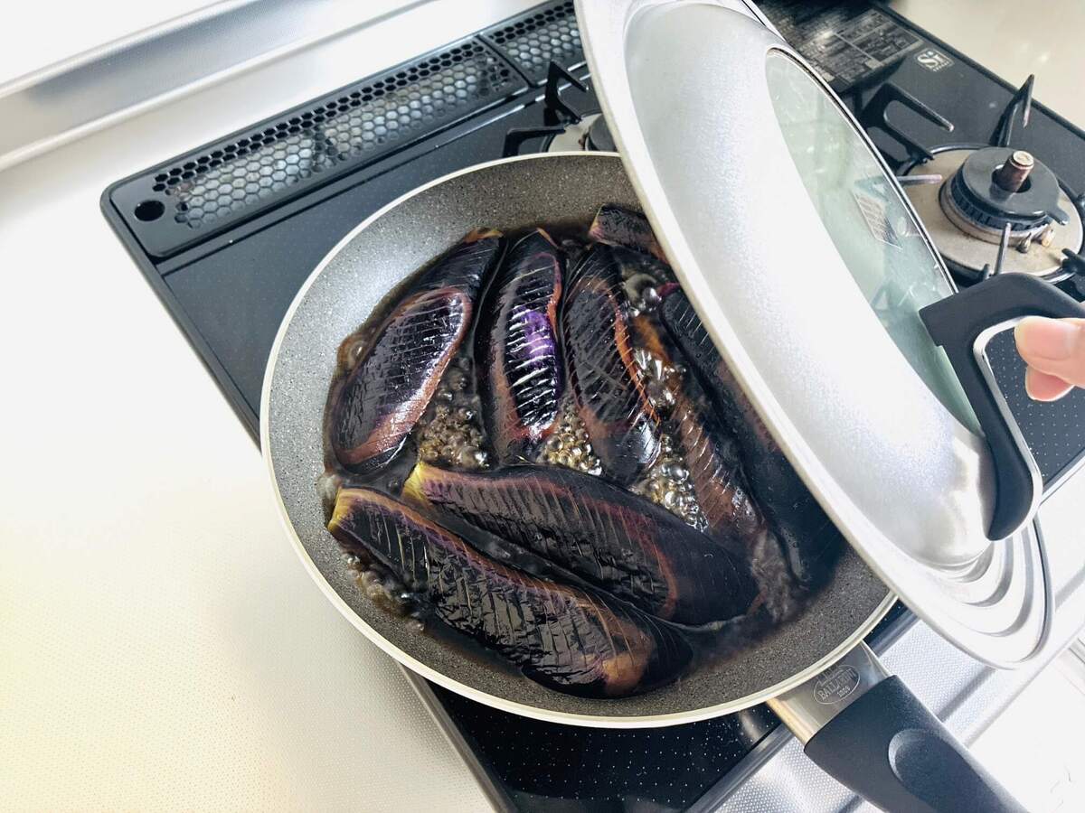 なすのさっぱり焼きびたし