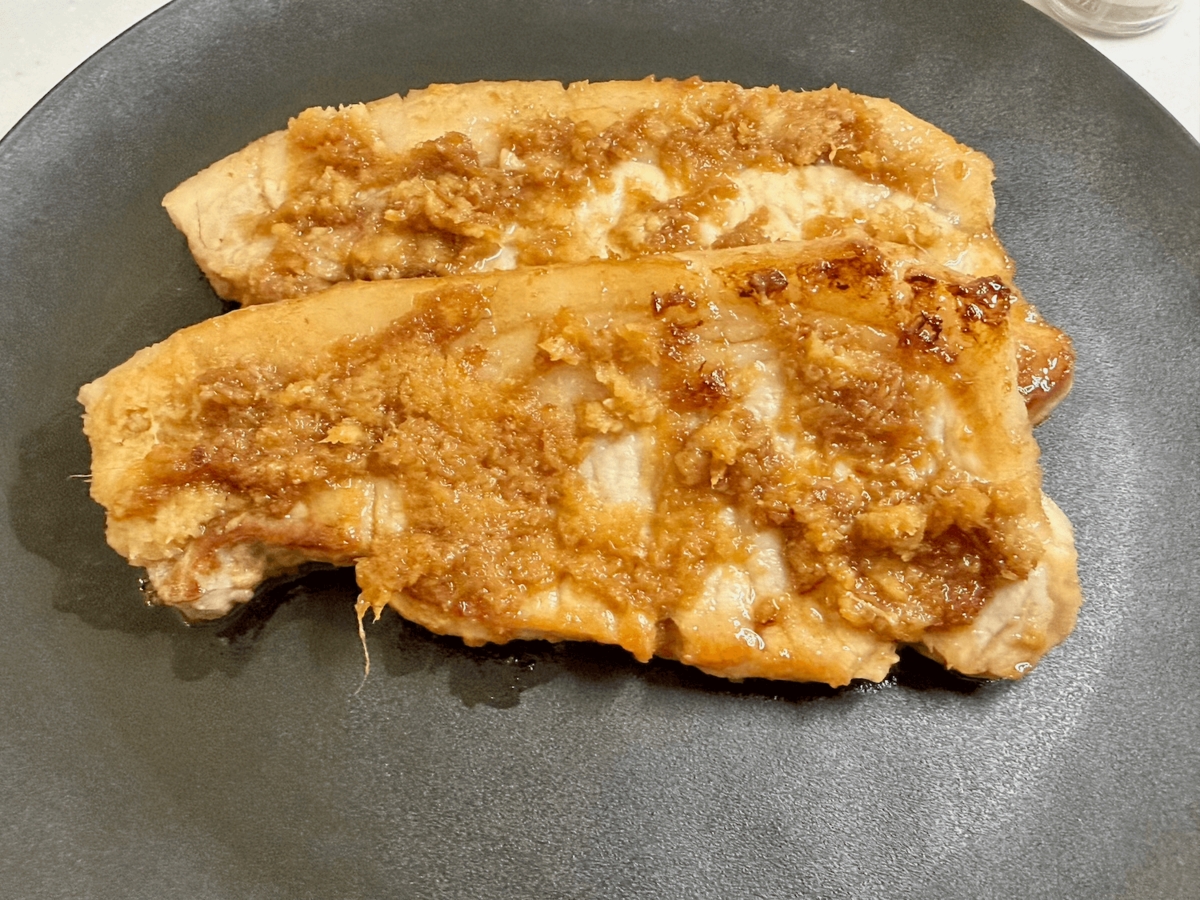 GACKTさん「生姜焼き風ポークステーキ」