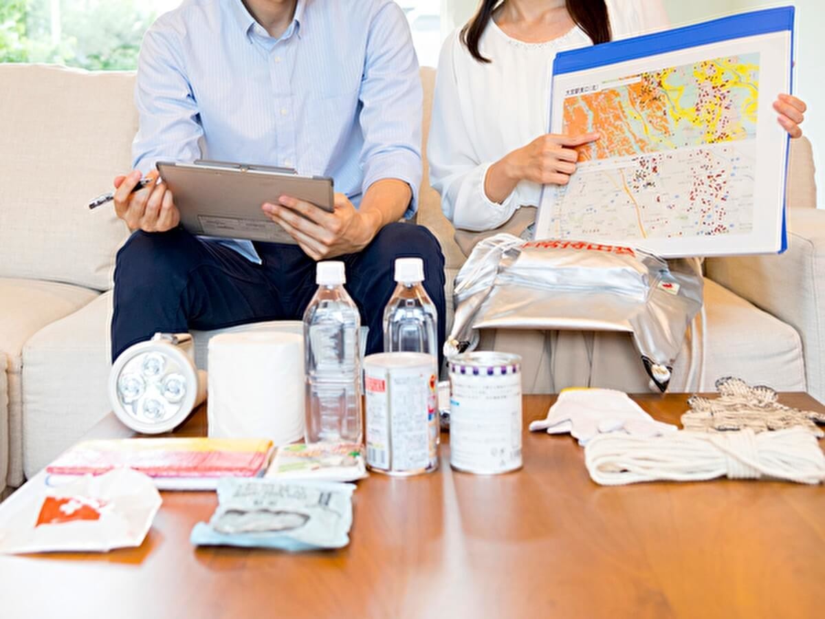 【防災に必要な備え】目安として考える3段階