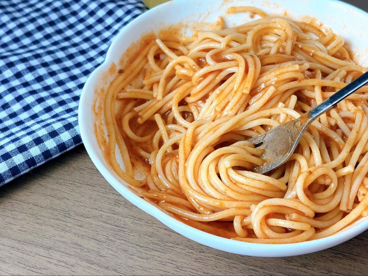 ミートソースパスタ