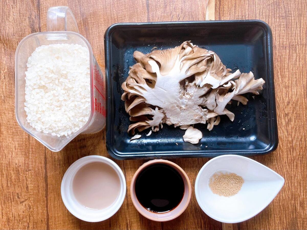 JA全農公式X「舞茸ごはん」のレシピ