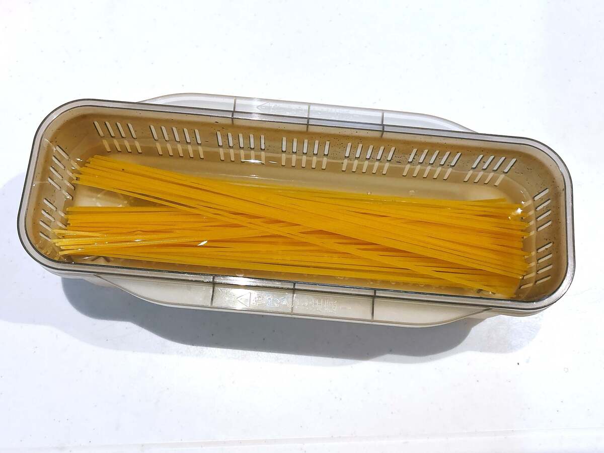 コーンスープパスタ