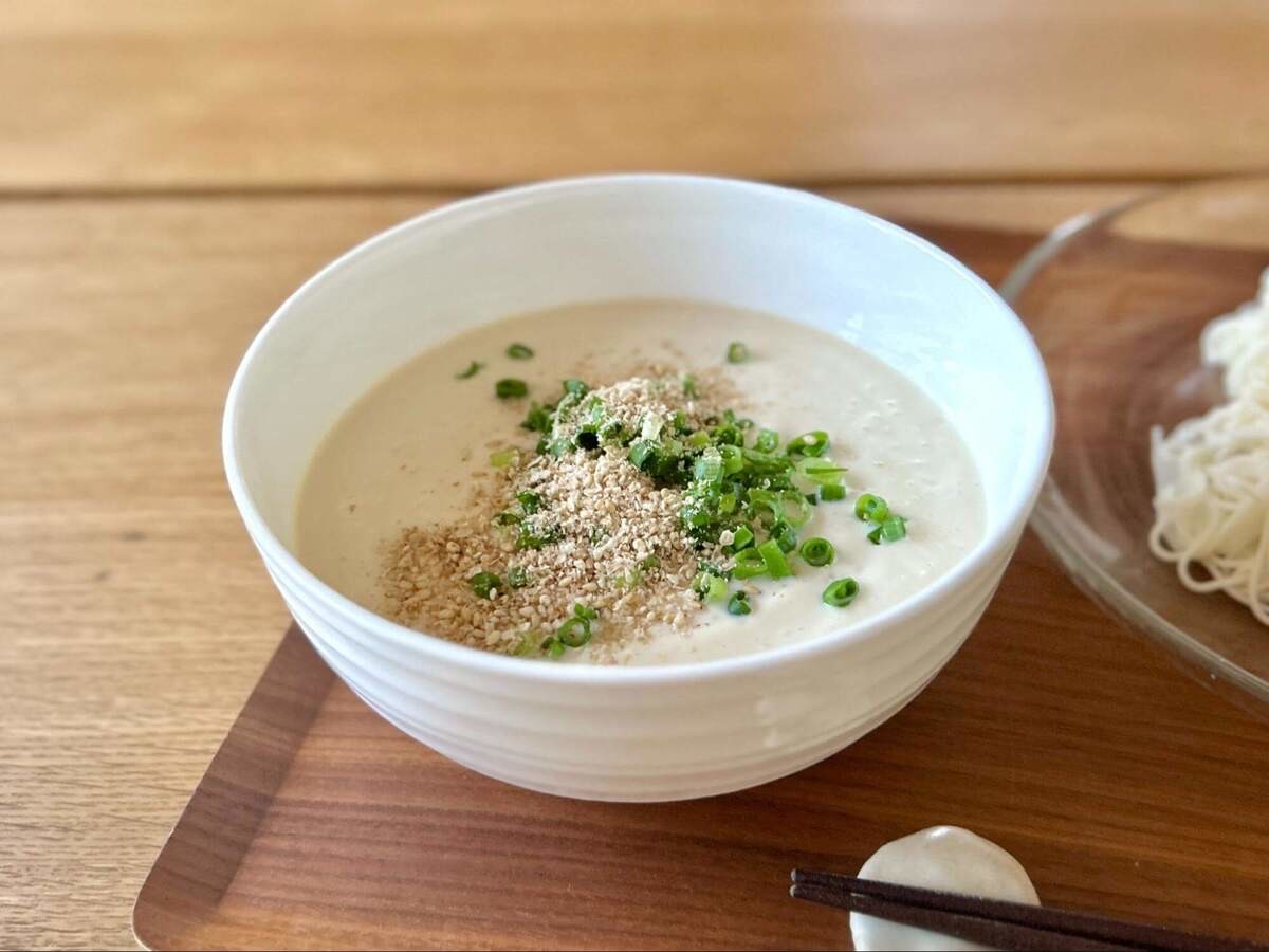 タサン志麻さん「ごまと豆腐のそうめん」
