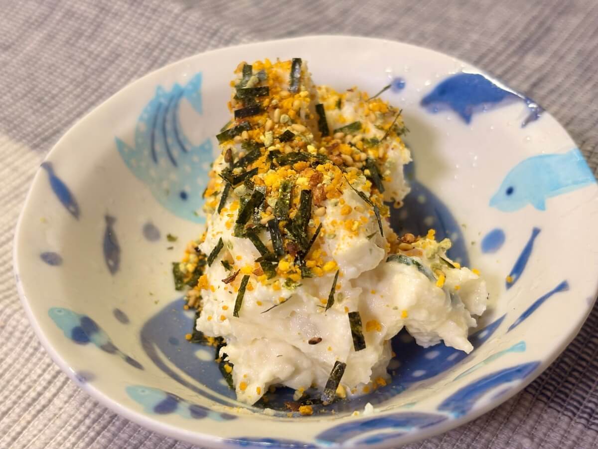 ドラマ『晩酌の流儀』「しそふりかけのポテトサラダ」