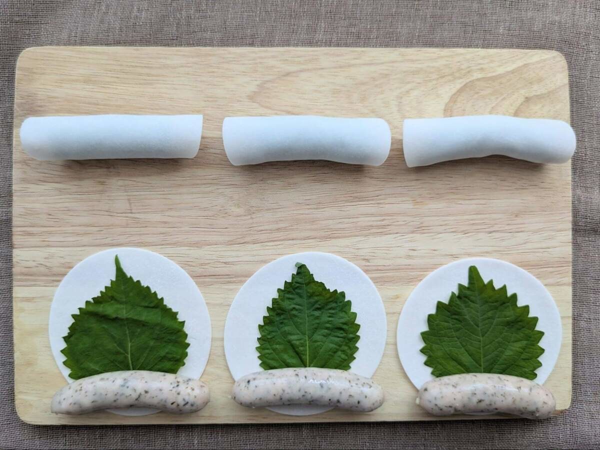 若菜まりえさん「ゆかり使用ウインナーのアレンジ」