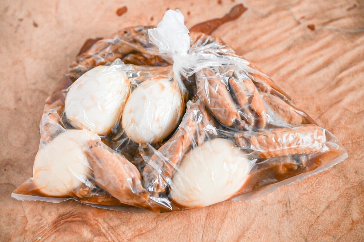 鶏手羽中のさっぱり煮