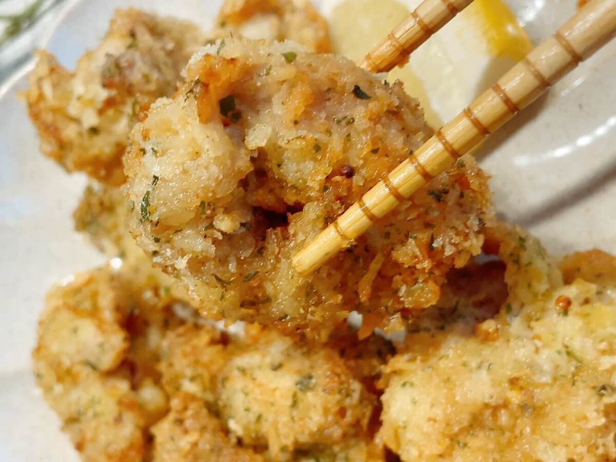 さくさくマスタードチキン