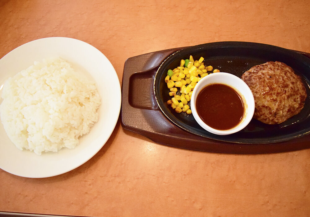 チーズONチーズINハンバーグ