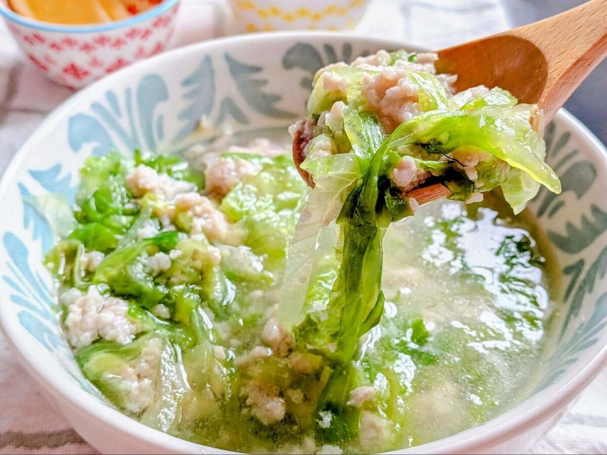 ふわふわつくねスープ