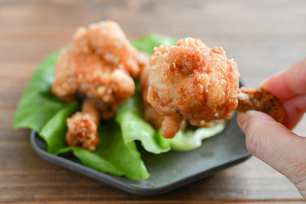 カリッと食感！チューリップ唐揚げ