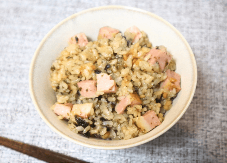 家事ヤロウ!!!「海苔とベーコンの炊き込みご飯」