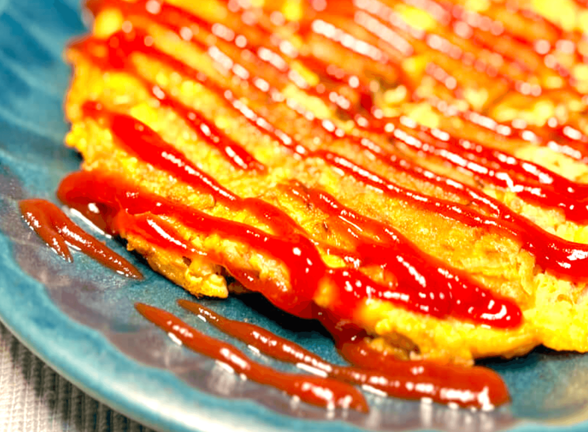 スパニッシュ白菜オムレツ