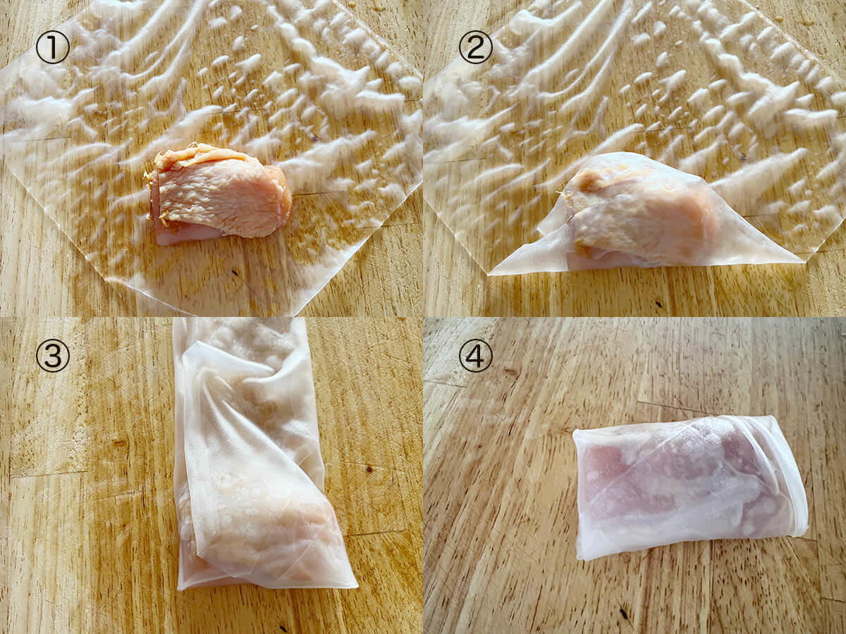 ケンミン食品「ライスペーパー唐揚げ」のレシピ