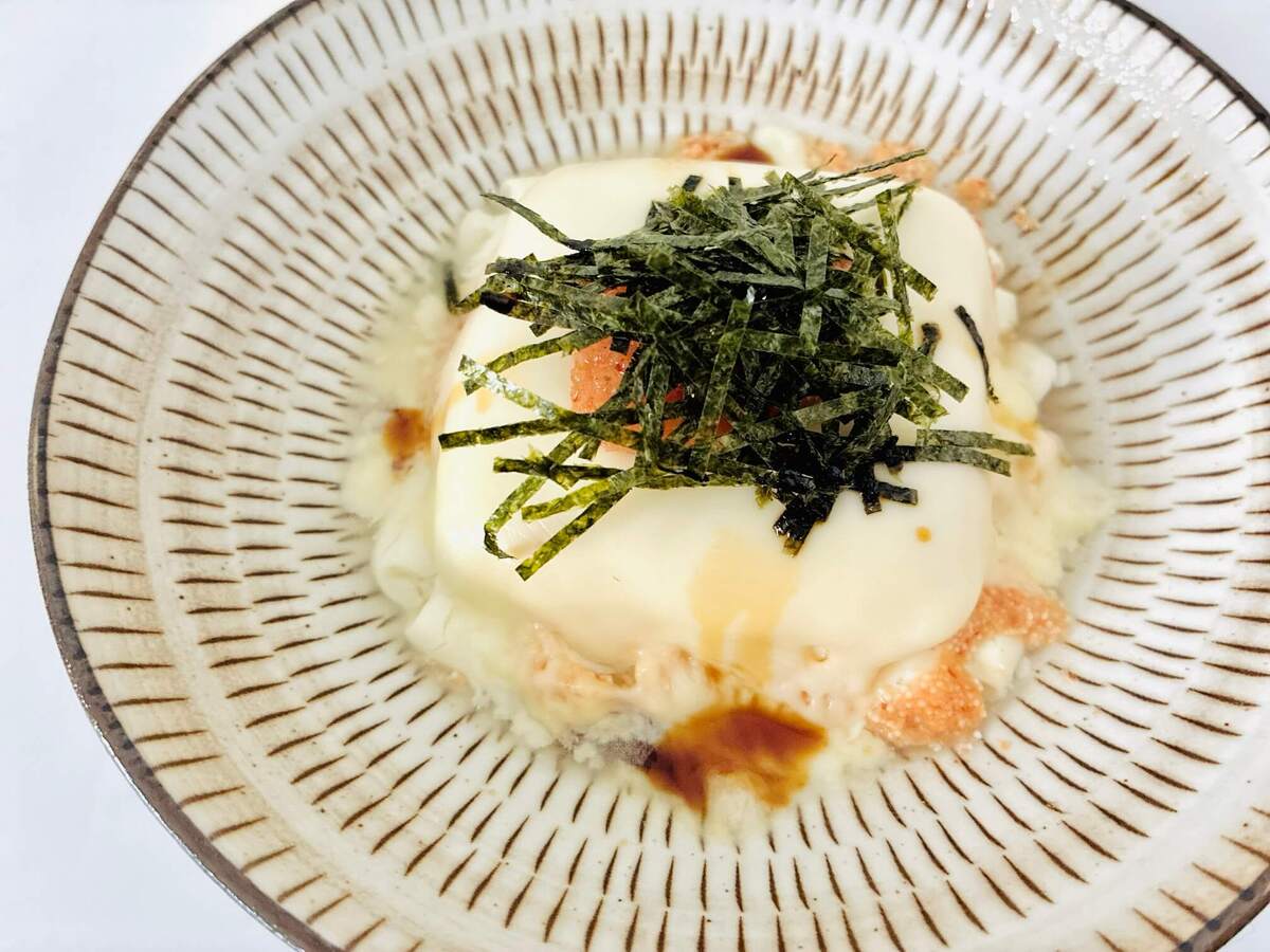 「めんたいチーズ温奴」