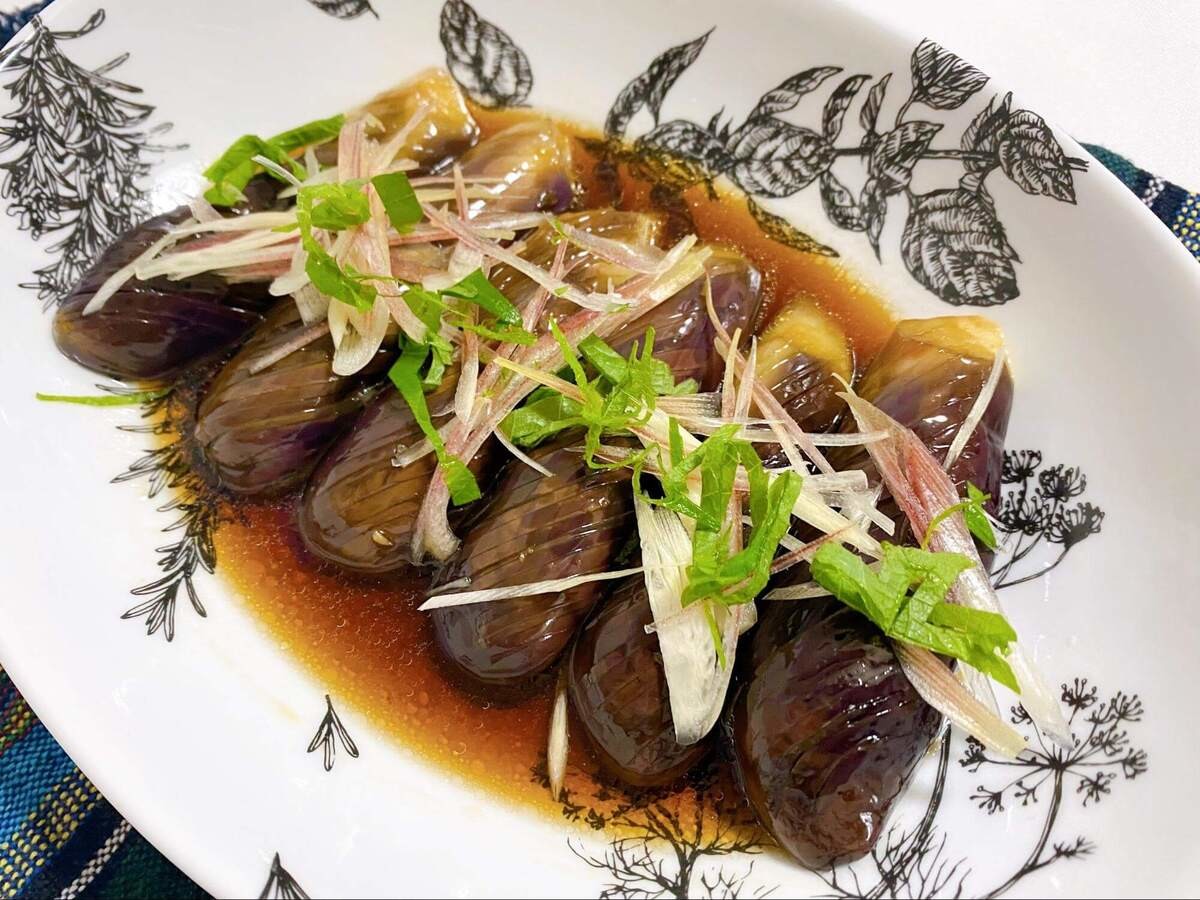 ヤマキ「なすの揚げない揚げ浸し」のレシピ