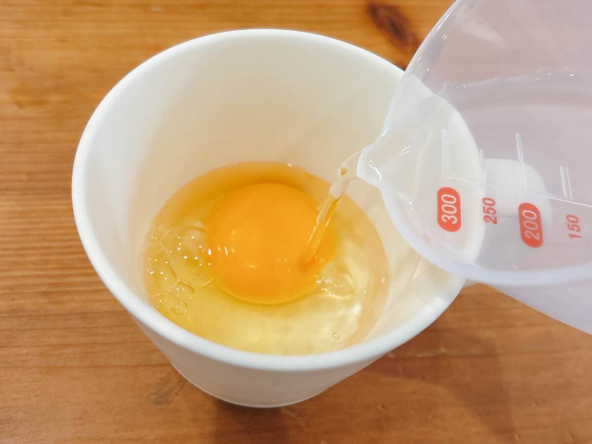 家事ヤロウ！「レンチン温泉卵」の作り方