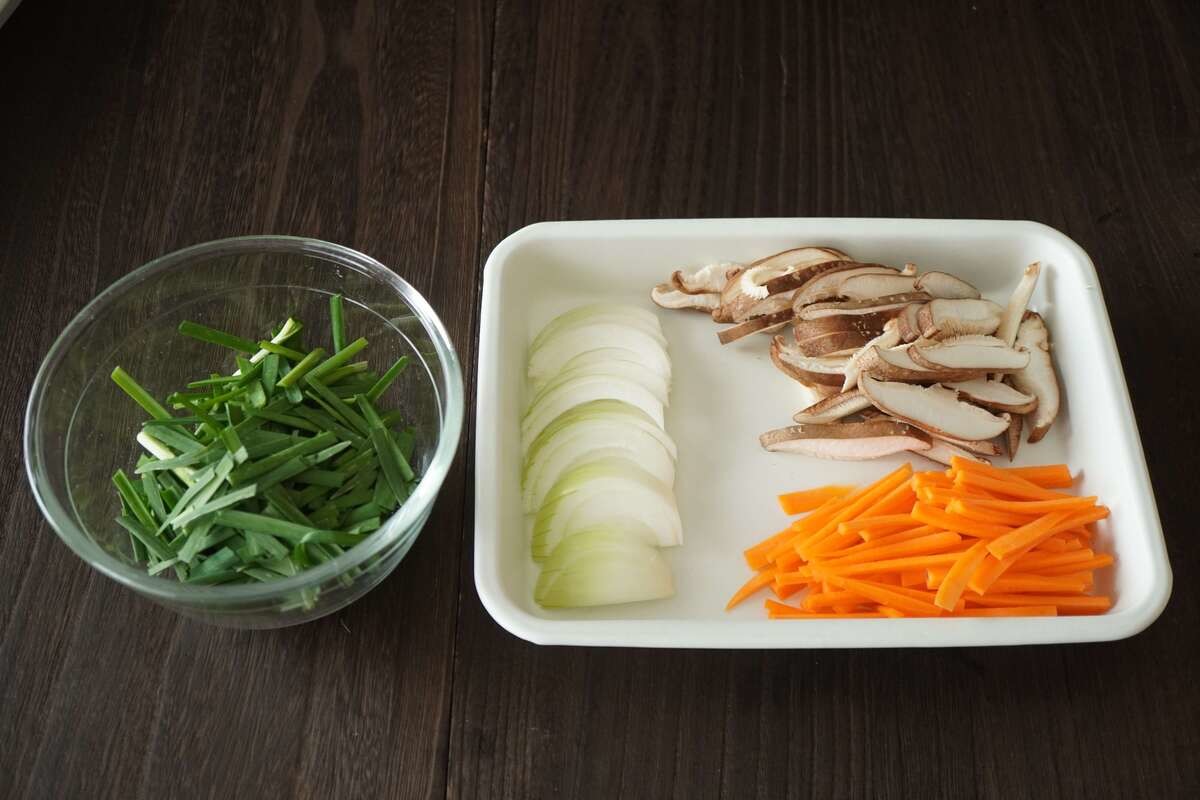 小林まさみさん「しらたきチャプチェ」