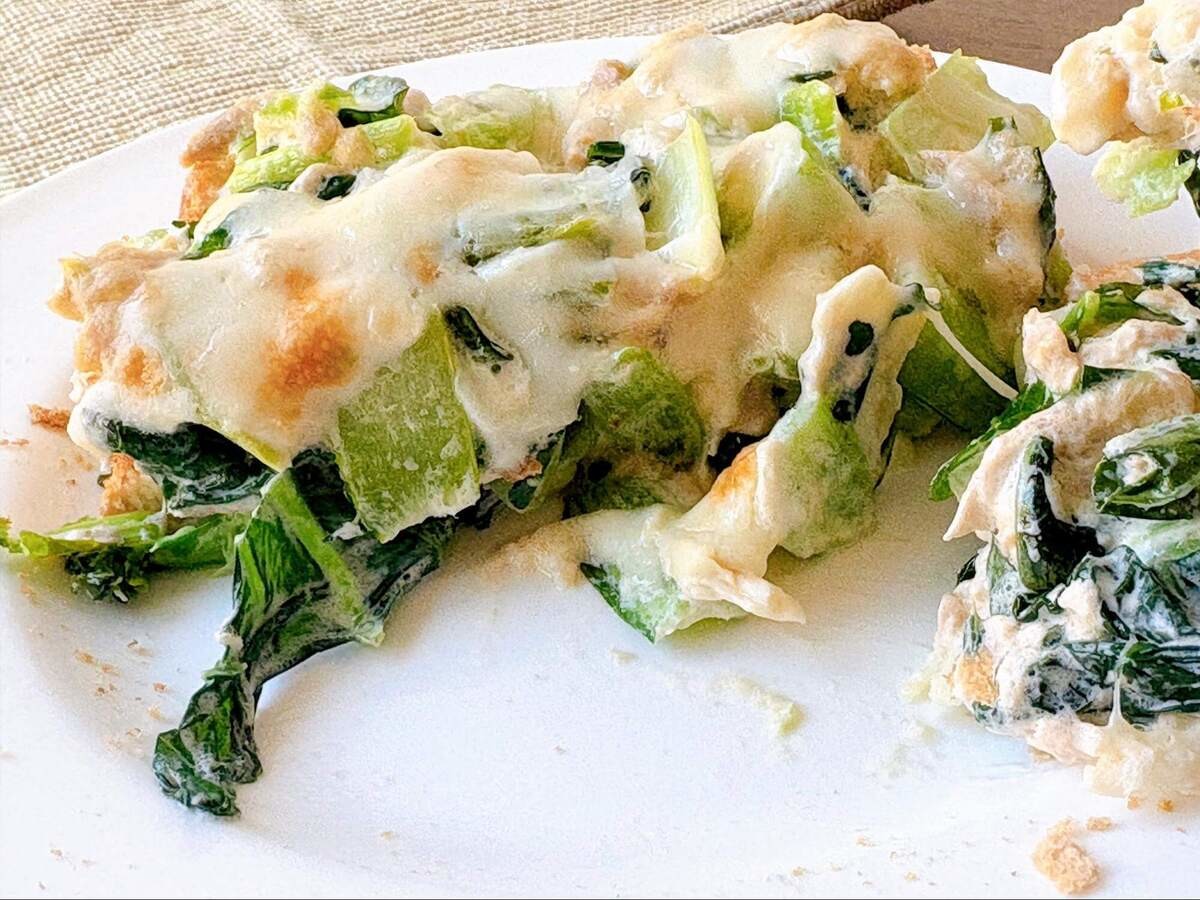 相葉マナブ「小松菜トースト」